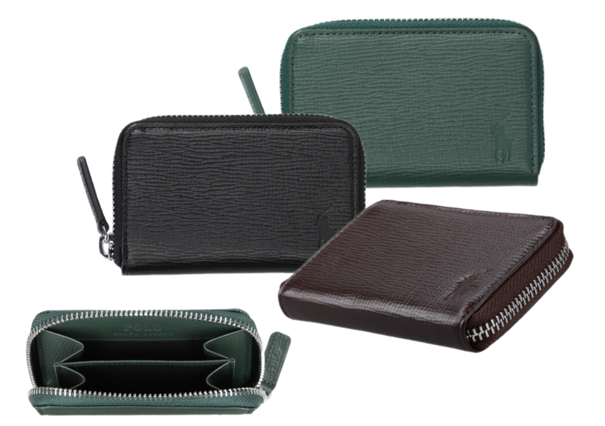 ラルフローレン ラウンドジップコインケース メンズ ギフトに最適 型番 P-HE712 グリーン 【送料無料】